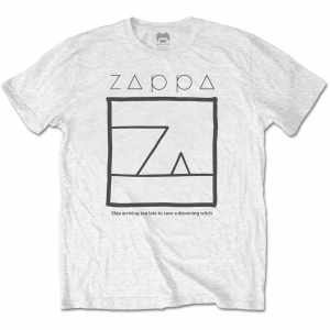 Frank Zappa - Drowning Witch (Small) Unisex White T-Shirt i gruppen Merch CDON 2306 hos Bengans Skivbutik AB (4302851)