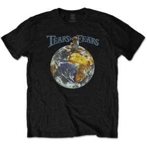 Tears For Fears - World Uni Bl T-Shirt i gruppen MERCHANDISE / T-shirt / Pop-Rock hos Bengans Skivbutik AB (4303331r)