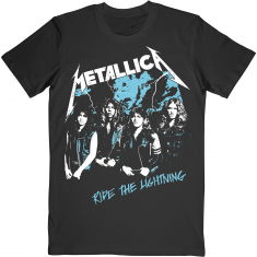 Metallica - Vintage Ride The Lightning (Small) Unisex T-Shirt i gruppen CDON - Exporterade Artiklar_Manuellt / T-shirts_CDON_Exporterade hos Bengans Skivbutik AB (4304015)