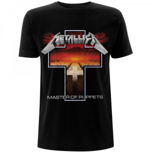 Metallica - Master Of Puppets Cross (Small) Unisex T-Shirt i gruppen CDON - Exporterade Artiklar_Manuellt / T-shirts_CDON_Exporterade hos Bengans Skivbutik AB (4304019)