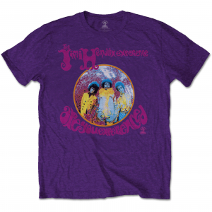 Jimi Hendrix - Are You Experienced? (Small) Unisex Purple T-Shirt i gruppen CDON - Exporterade Artiklar_Manuellt / T-shirts_CDON_Exporterade hos Bengans Skivbutik AB (4304054)