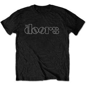 The Doors - Logo Uni Bl i gruppen MERCHANDISE / T-shirt / Pop-Rock hos Bengans Skivbutik AB (4304095r)