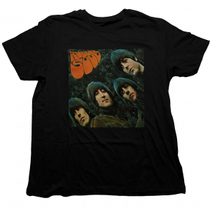 The Beatles - Rubber Soul Album Cover Uni Bl i gruppen MERCH / T-Shirt / Rockoff_Nya April24 hos Bengans Skivbutik AB (4304117r)