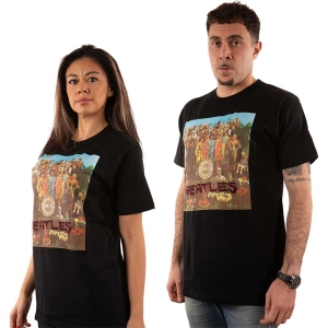 The Beatles - Sgt Pepper Diamante Uni Bl i gruppen MERCH / T-Shirt / Rockoff_Nya April24 hos Bengans Skivbutik AB (4307143r)