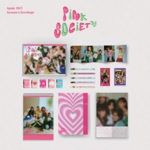 Apink - 2023 SEASON'S GREETINGS [PiNK SOCiETY] i gruppen MK Export CDON Merch hos Bengans Skivbutik AB (4307170)