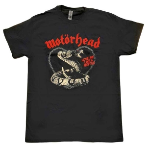 Motorhead - Love Me Like A Reptile Uni Bl i gruppen MERCH / T-Shirt / Rockoff_Nya April24 hos Bengans Skivbutik AB (4307856r)