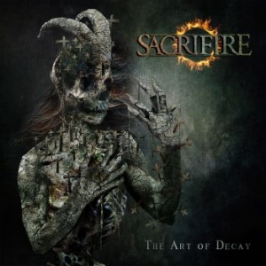 Sacrifire - Art Of Decay The (Curacao/Black Mar i gruppen VINYL / Metal hos Bengans Skivbutik AB (4308689)