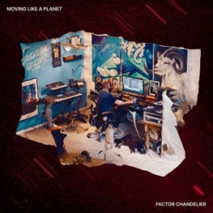 Factor Chandelier - Moving Like A Planet (Dark Red Viny i gruppen VINYL / Hip Hop-Rap hos Bengans Skivbutik AB (4309099)