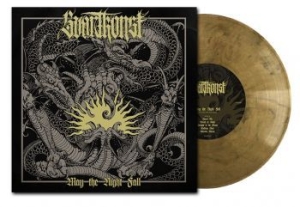 Svartkonst - May The Night Fall (Gold/Black Marb i gruppen VINYL / Metal hos Bengans Skivbutik AB (4309140)