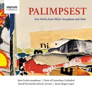 Sam Corkin The Choir Of Canterbury - Palimpsest - New Works From Old For i gruppen VI TIPSER / Julegavetips CD hos Bengans Skivbutik AB (4309288)