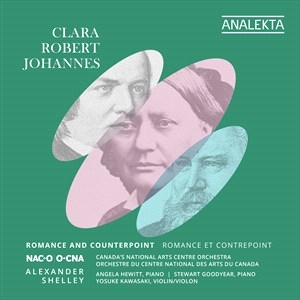 Johannes Brahms Stewart Goodyear - Clara, Robert, Johannes - Romance & i gruppen VI TIPSER / Julegavetips CD hos Bengans Skivbutik AB (4309324)