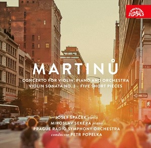 Martinu Bohuslav - Concerto For Violin & Piano Violin i gruppen VI TIPSER / Julegavetips CD hos Bengans Skivbutik AB (4309992)