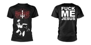 Marduk - T/S Fuck Me Jesus (L) i gruppen Merchandise hos Bengans Skivbutik AB (4313134)