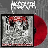 MASSACRA - DAY OF THE MASSACRA (RED MARBLED VI i gruppen VINYL / Metal hos Bengans Skivbutik AB (4313252)