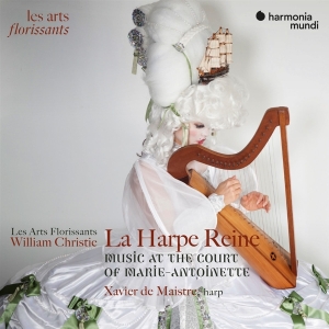 Les Arts Florissants - La Harpe Reine (Music At The Court Of Marie-Antoinette) i gruppen CD / Annet hos Bengans Skivbutik AB (4313319)