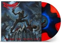 Dismember - The God That Never Was (Blue and red split) i gruppen VINYL / Metal hos Bengans Skivbutik AB (4313531)