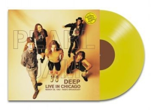 Pearl Jam - Deep -Live In Chicago 1992 (Yellow) i gruppen VINYL / Metal/ Heavy metal hos Bengans Skivbutik AB (4314297)