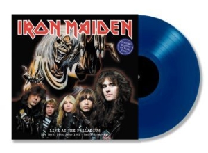 Iron Maiden - Live Palladium New York 1982 (Blue) i gruppen -Start Jan R4 hos Bengans Skivbutik AB (4314300)