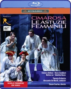 Cimarosa Domenico Palomba Giusep - Cimarosa & Palomba: Le Astuzie Femm i gruppen Musikk / Musikkk Blu-Ray / Klassisk hos Bengans Skivbutik AB (4314618)