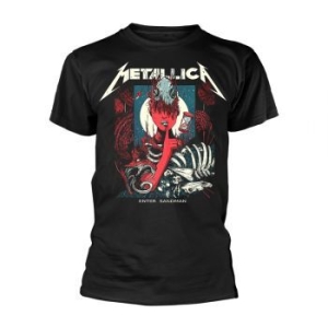 Metallica - T/S Enter Sandman (L) i gruppen Merchandise hos Bengans Skivbutik AB (4315454)