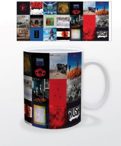 Rush - Rush - Album Covers 11 Oz Ceramic Mug i gruppen Merchandise hos Bengans Skivbutik AB (4315961)