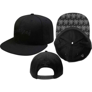 Motorhead - Logo & Warpig Bl Snapback C i gruppen MERCHANDISE / Accessoarer / Metal hos Bengans Skivbutik AB (4321851)