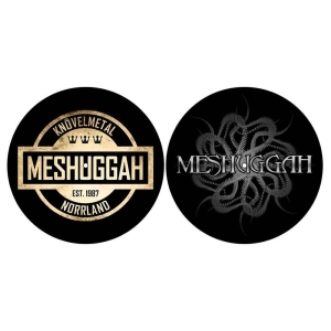 Meshuggah - Crest/Spine Slipmat Pair i gruppen MERCHANDISE / Merch / Metal hos Bengans Skivbutik AB (4321923)