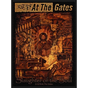 At The Gates - Slaughter Of The Soul Standard Patch i gruppen MERCHANDISE / Merch / Metal hos Bengans Skivbutik AB (4324161)