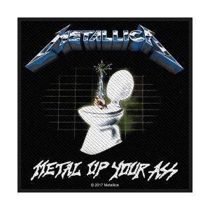 Metallica - Metal Up Your Ass Standard Patch i gruppen MERCHANDISE / Merch / Metal hos Bengans Skivbutik AB (4324169)