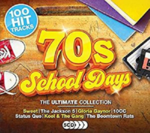 Various artists - 70s School Days (5CD) i gruppen Labels /  hos Bengans Skivbutik AB (4324554)