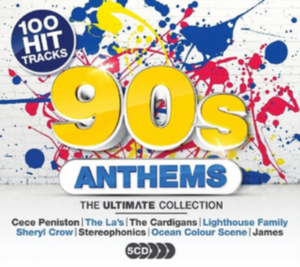 Various artists - 90s Anthems (5CD) i gruppen CD / Pop-Rock hos Bengans Skivbutik AB (4324557)