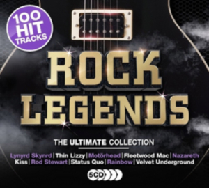 Various artists - Rock Legends (5CD) i gruppen CDK-07 hos Bengans Skivbutik AB (4324566)