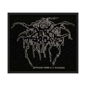 Darkthrone - Lurex Logo Standard Patch i gruppen MERCHANDISE / Accessoarer / Metal hos Bengans Skivbutik AB (4324741)