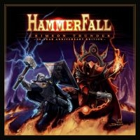 Hammerfall - Crimson Thunder - 20 Year Anniversary (PLATINUM EDITION SILVER) i gruppen VINYL / Metal,Svensk Musikkk hos Bengans Skivbutik AB (4327249)