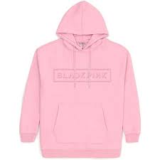 BlackPink - BlackPink Unisex Pullover Hoodie: Pink V i gruppen MERCHANDISE / Hoodies / K-Pop hos Bengans Skivbutik AB (4331284r)