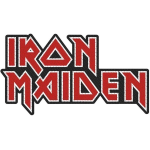 Iron Maiden - Logo Cut Out Retail Packaged Patch i gruppen MERCHANDISE / Merch / Metal hos Bengans Skivbutik AB (4340425)