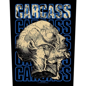 Carcass - Necro Head Back Patch i gruppen MERCHANDISE / Merch / Metal hos Bengans Skivbutik AB (4359311)