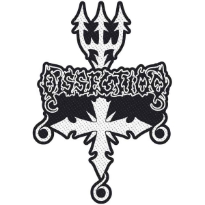 Dissection - Logo Cut Out Standard Patch i gruppen MERCHANDISE / Merch / Metal hos Bengans Skivbutik AB (4359315)