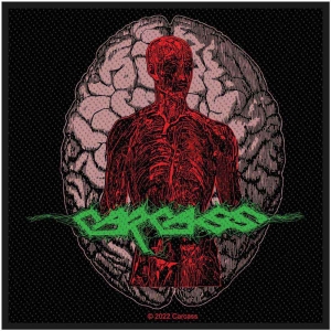 Carcass - Cabeza Standard Patch i gruppen MERCHANDISE / Merch / Metal hos Bengans Skivbutik AB (4359316)