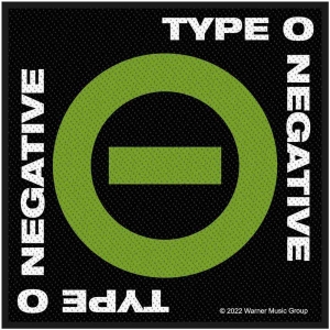 Type O Negative - Negative Symbol Standard Patch i gruppen MERCHANDISE / Merch / Metal hos Bengans Skivbutik AB (4359317)