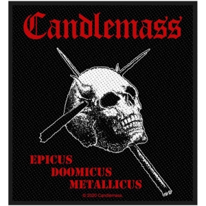 Candlemass - Epicus Doomicus Metallicus Standard Patc i gruppen MERCHANDISE / Merch / Metal hos Bengans Skivbutik AB (4359318)