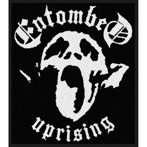 Entombed - Uprising Standard Patch i gruppen MERCHANDISE / Merch / Metal hos Bengans Skivbutik AB (4359323)