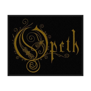 Opeth - Logo Standard Patch i gruppen MERCHANDISE / Merch / Metal hos Bengans Skivbutik AB (4359352)