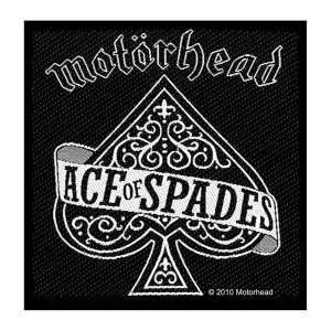 Motorhead - Ace Of Spades Standard Patch i gruppen MERCHANDISE / Merch / Metal hos Bengans Skivbutik AB (4359363)