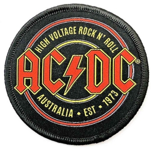 Ac/Dc - Est. 1973 Printed Patch i gruppen MERCH / Minsishops-merch / Ac/Dc hos Bengans Skivbutik AB (4359374)