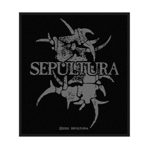 Sepultura - Logo Standard Patch i gruppen MERCHANDISE / Merch / Metal hos Bengans Skivbutik AB (4359379)