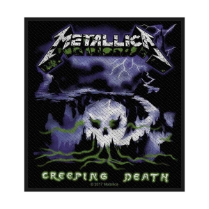 Metallica - Creeping Death Standard Patch i gruppen MERCHANDISE / Merch / Metal hos Bengans Skivbutik AB (4359387)