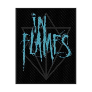 In Flames - Scratched Logo Retail Packaged Patch i gruppen MERCHANDISE / Merch / Hårdrock,Svensk Musik hos Bengans Skivbutik AB (4359388)