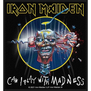 Iron Maiden - Can I Play With Madness Retail Packaged i gruppen MERCHANDISE / Merch / Metal hos Bengans Skivbutik AB (4359393)