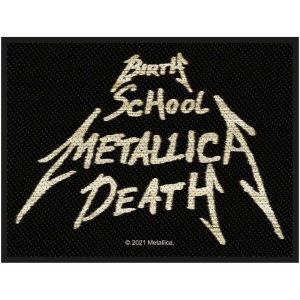 Metallica - Birth, School, Metallica, Death Standard i gruppen MERCHANDISE / Merch / Metal hos Bengans Skivbutik AB (4359394)